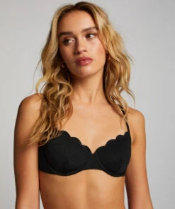 Nicht Vorgeformtes Bügel-Bikini-Top Scallop -Badebekleidung Verkauf 191275 2