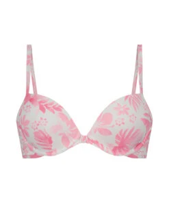 Vorgeformtes Push-Up-Bügel-Bikinitop Tropical 10 Vorgeformtes Push-Up-Bügel-Bikinitop Tropical -Badebekleidung Verkauf 198985 5