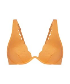 Unwattiertes Bügel-Bikini-Top Scallop -Badebekleidung Verkauf 200881 5 2