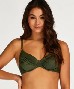 Unwattiertes Bügel-Bikini-Oberteil Crete