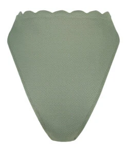 Bikini-Slip Mit Hohem Beinausschnitt Scallop -Badebekleidung Verkauf 201261 6