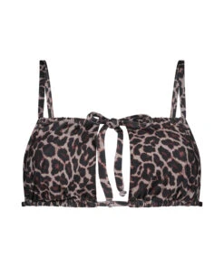 Bandeau-Bikinioberteil Leopard Columbia 10 Bandeau-Bikinioberteil Leopard Columbia -Badebekleidung Verkauf 202951 5